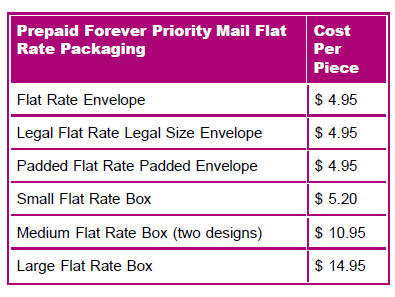 Priority Mail Forever Prepaid Flat Rate Small Box - PPSFRB